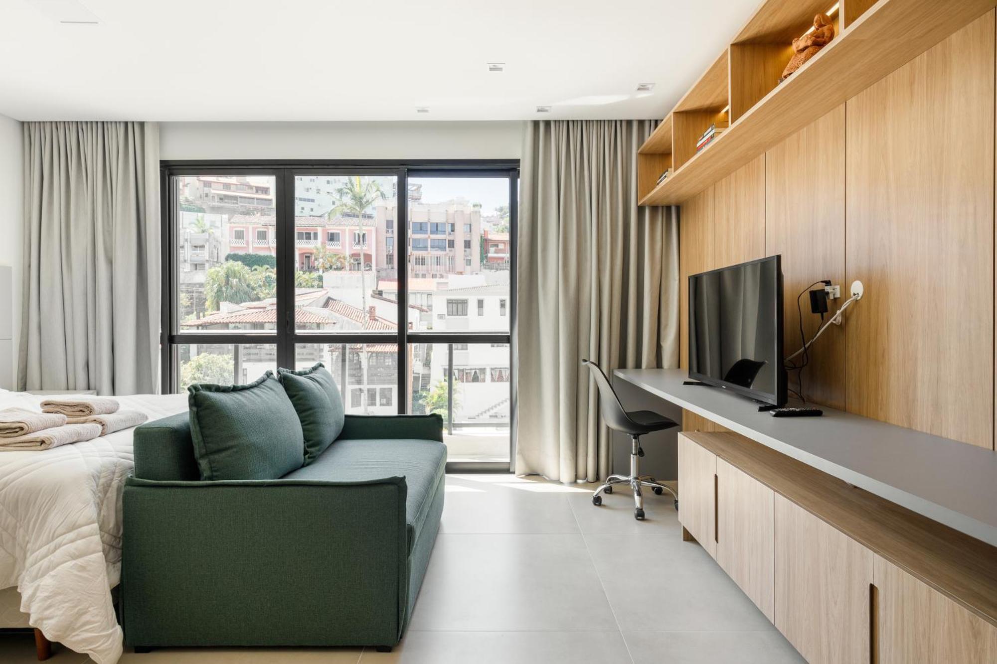 Zee Studios A 200M Da Beira-Mar Norte Florianópolis 객실 사진